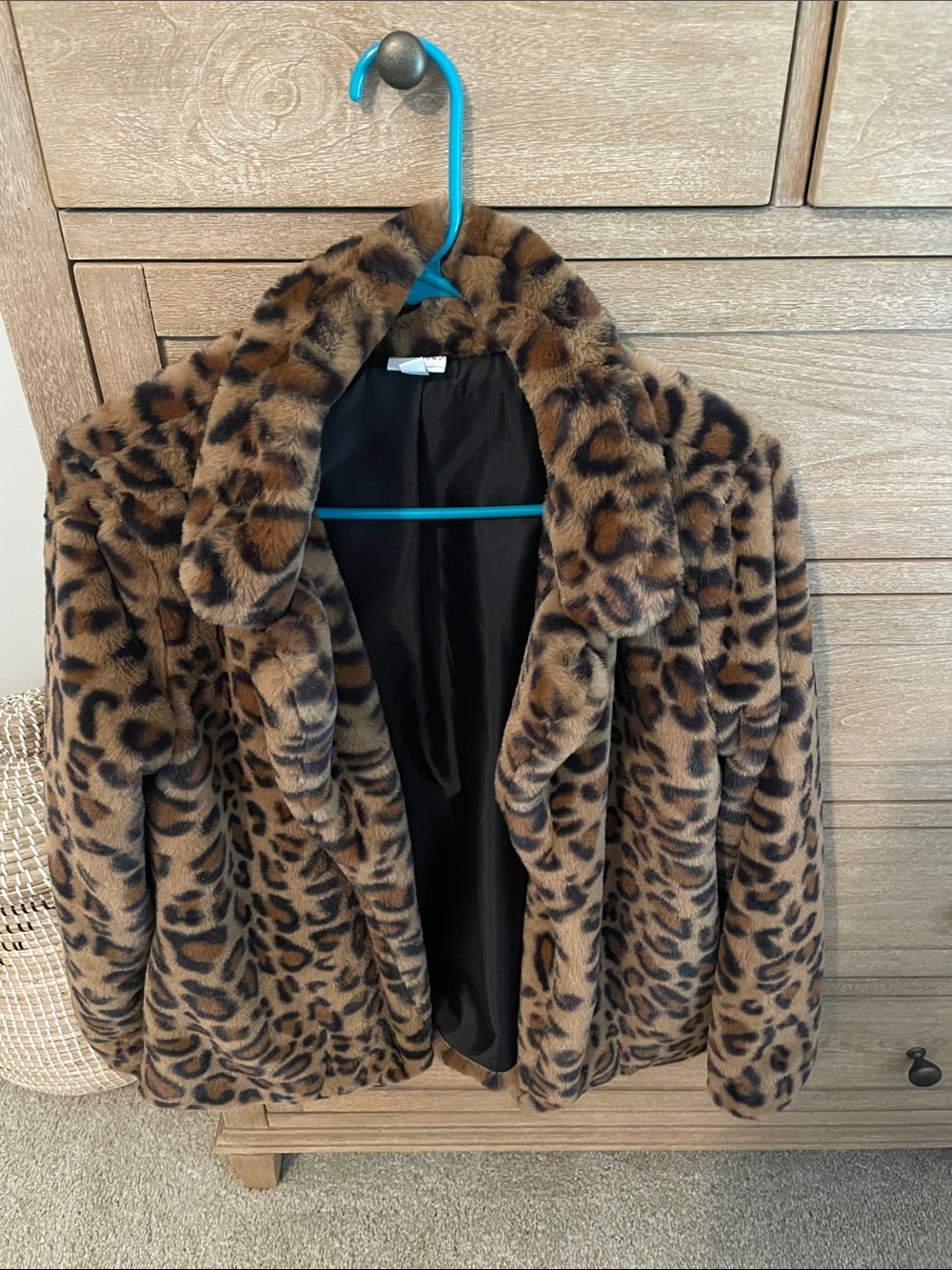 New directions leopard coat